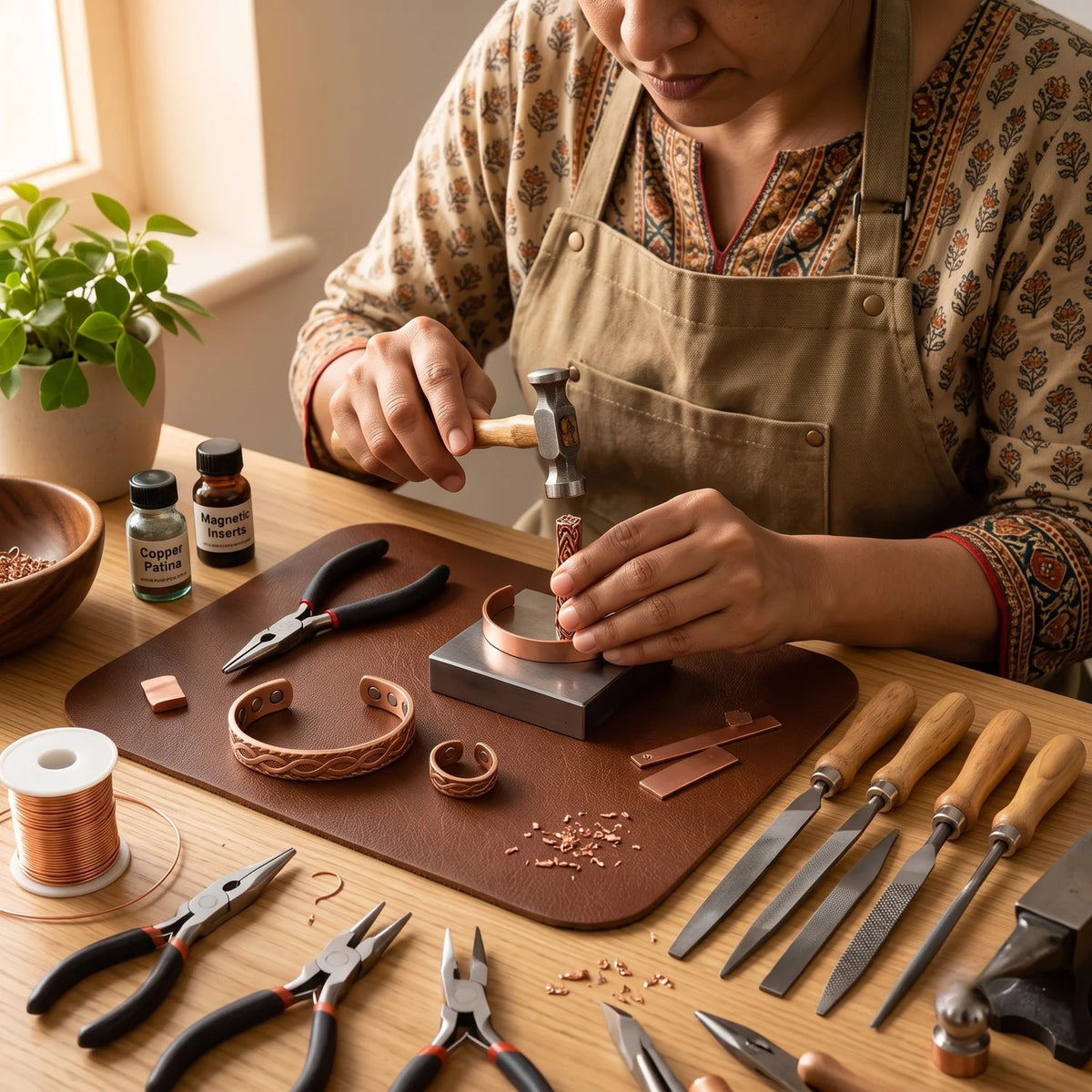 Maze Copper Set
