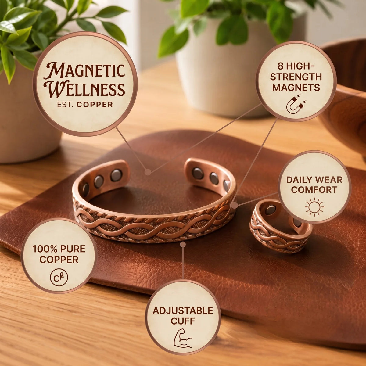 Maze Copper Set