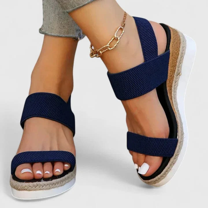 Merill | Stretch-Knit Platform Sandals