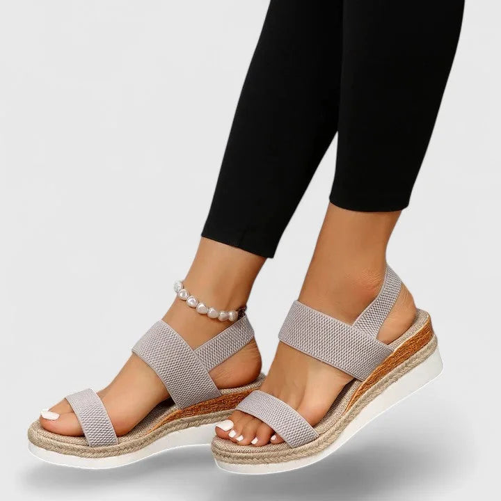 Merill | Stretch-Knit Platform Sandals