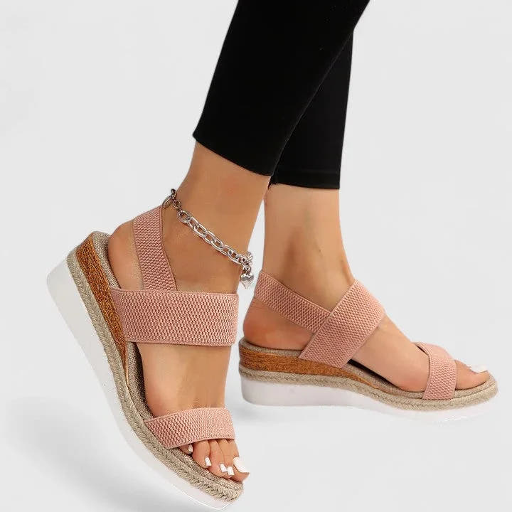 Merill | Stretch-Knit Platform Sandals