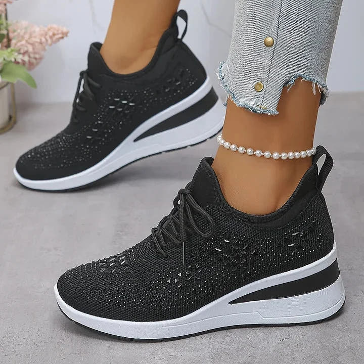 Milena | Sparkle Detail Comfort Sneakers