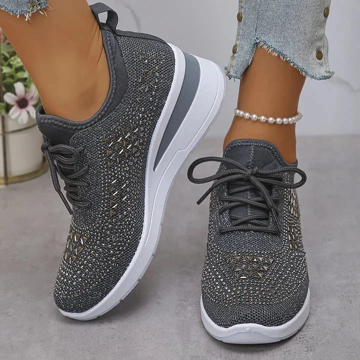 Milena | Sparkle Detail Comfort Sneakers