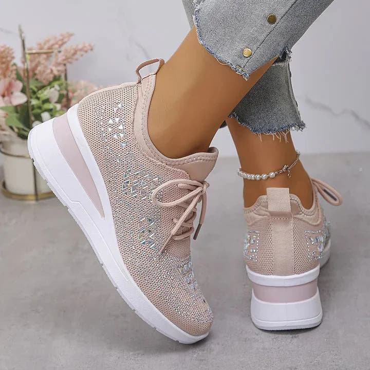 Milena | Sparkle Detail Comfort Sneakers