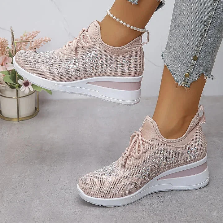 Milena | Sparkle Detail Comfort Sneakers