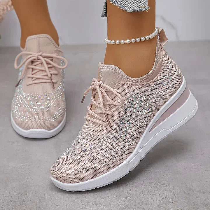 Milena | Sparkle Detail Comfort Sneakers