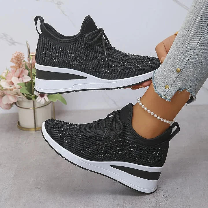 Milena | Sparkle Detail Comfort Sneakers