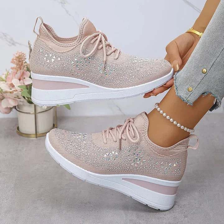Milena | Sparkle Detail Comfort Sneakers