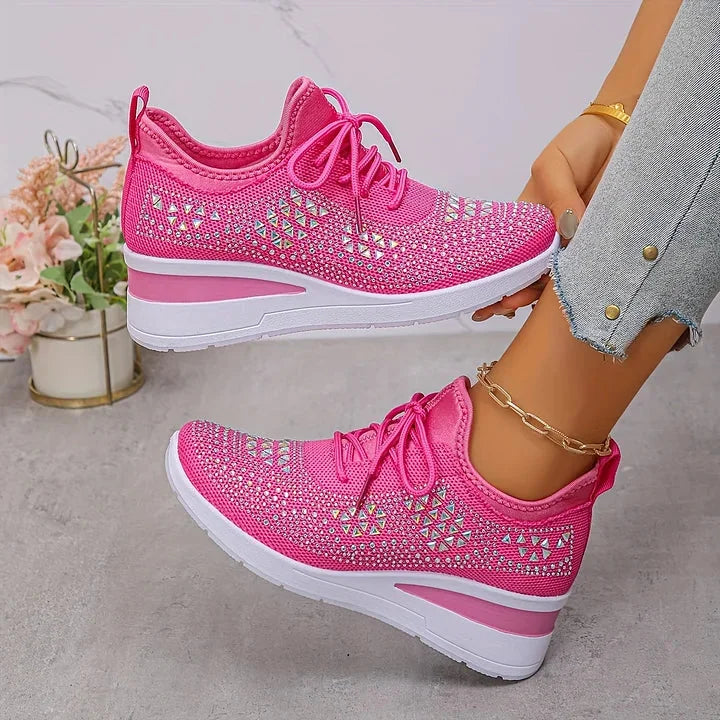 Milena | Sparkle Detail Comfort Sneakers