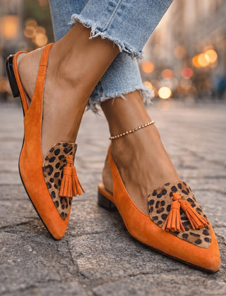 Orange & Leopard