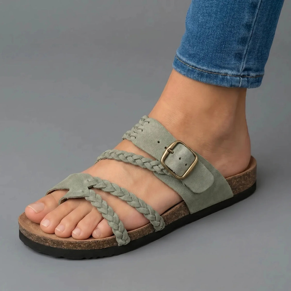 Odile | Braided Comfort Sandals