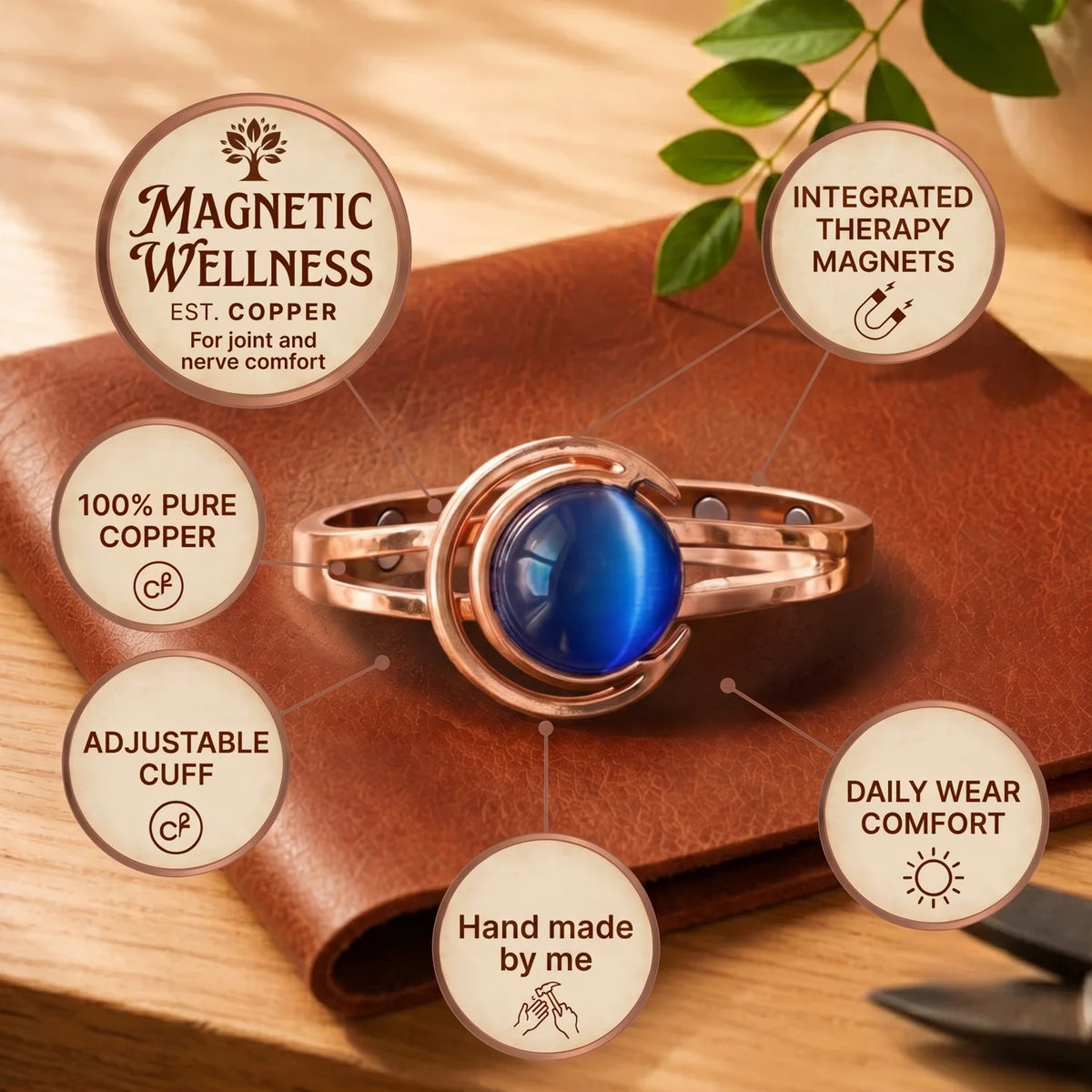 Orb Copper Bracelet
