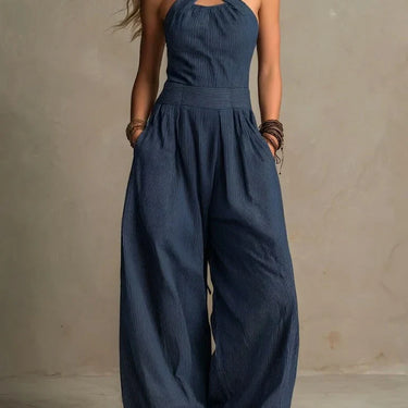 Bianca | Elegant Jumpsuit With Crossover Neckline