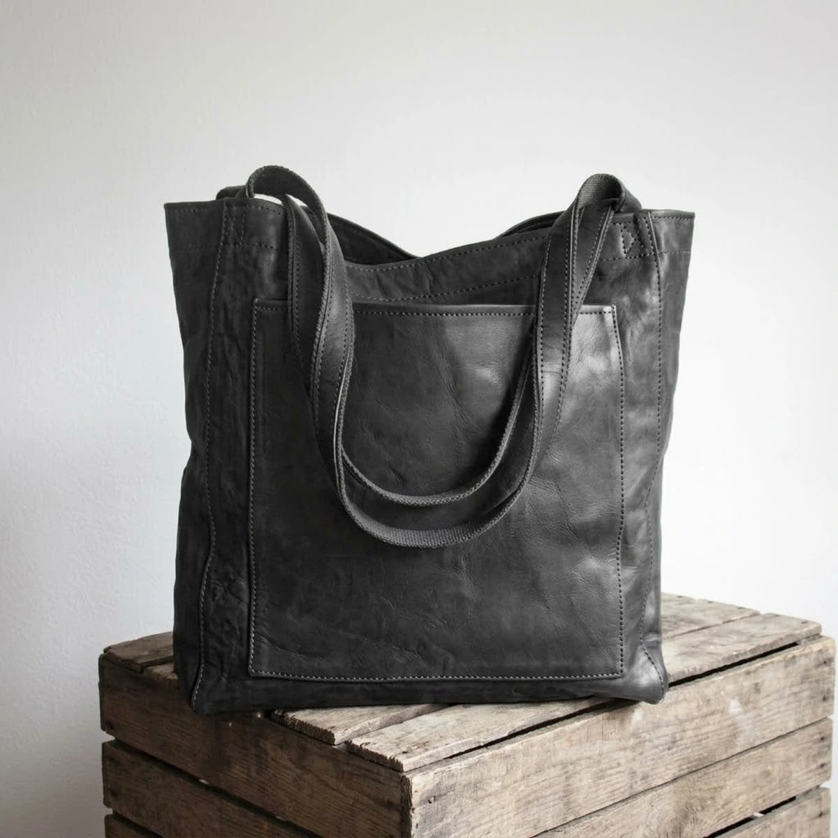 Pamela | Classic Leather Tote