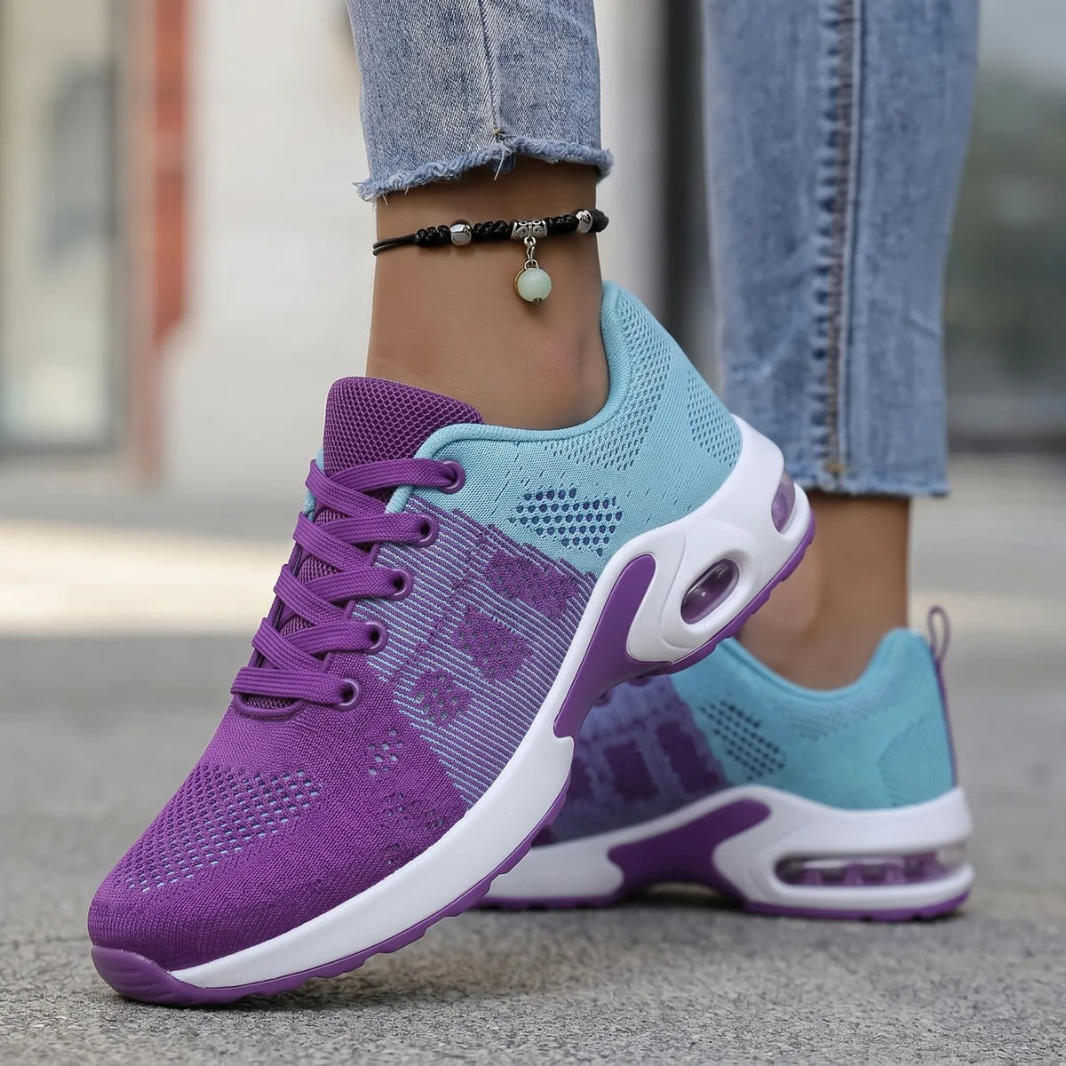 Purple / Light Blue