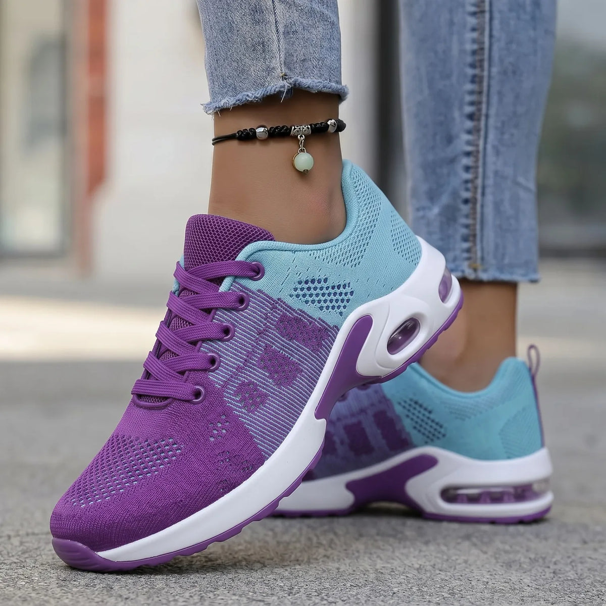 Purple / Light Blue