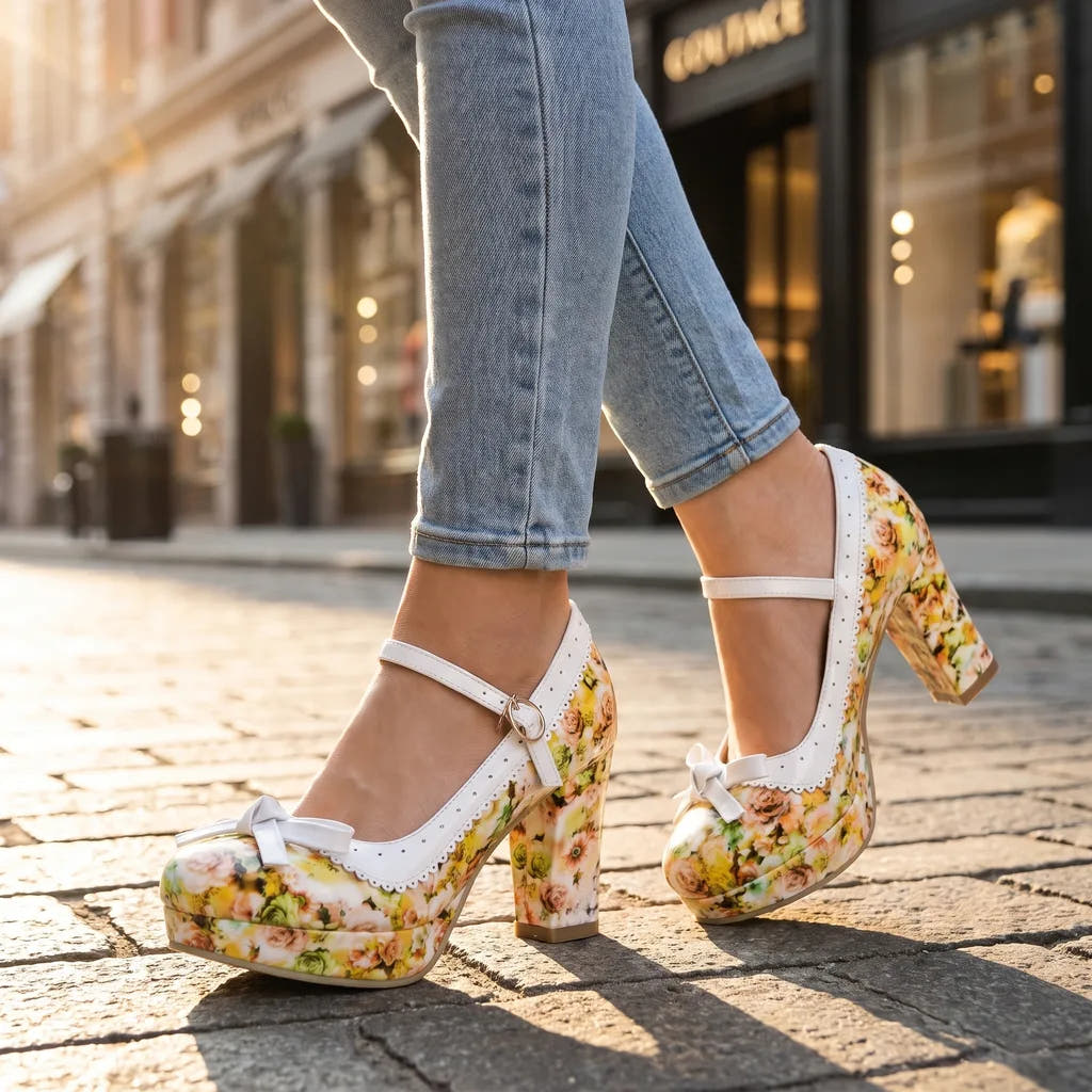 Philippine | Comfort Mary Jane Heels