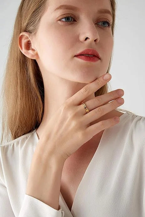 Promise Band Ring | Gold