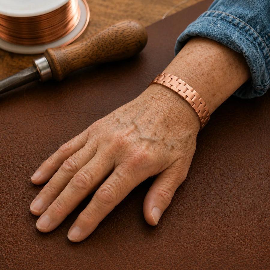 Quarry Men's Copper Bracelet