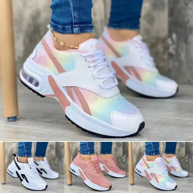 Sally | Colourful Air Cushion Sneakers