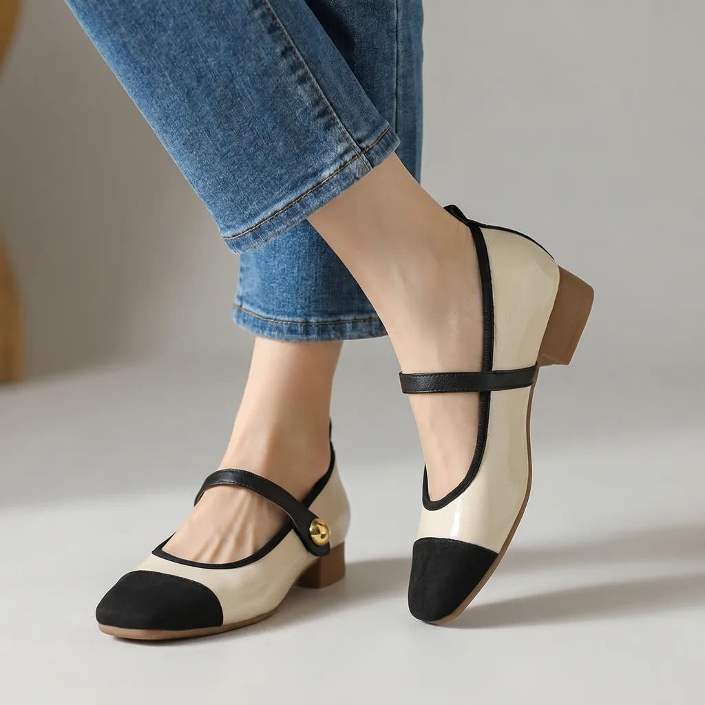Meredith | Comfort Mary Jane Heels