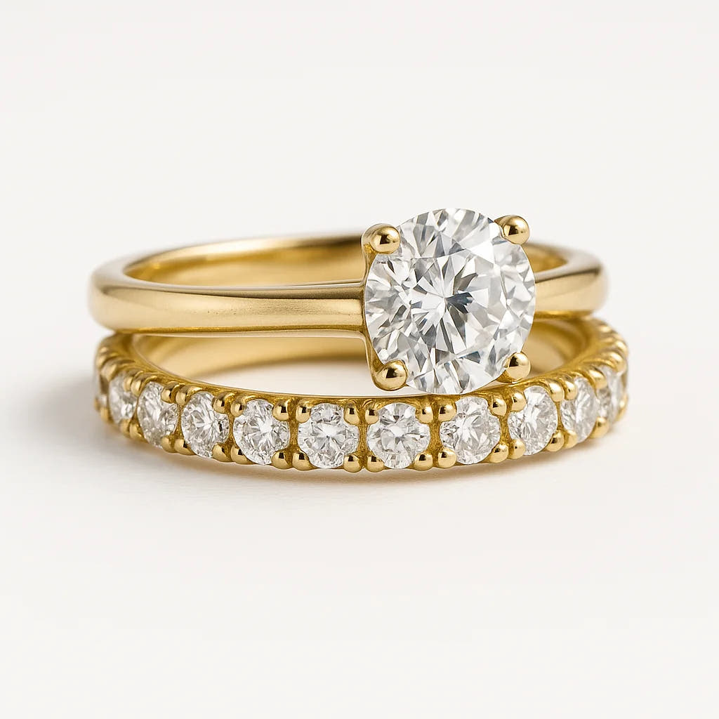 Savaya ring set | Gold