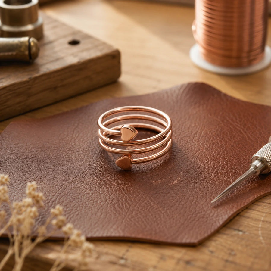 Shelter Copper Ring