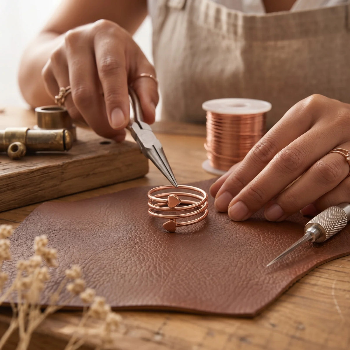 Shelter Copper Ring
