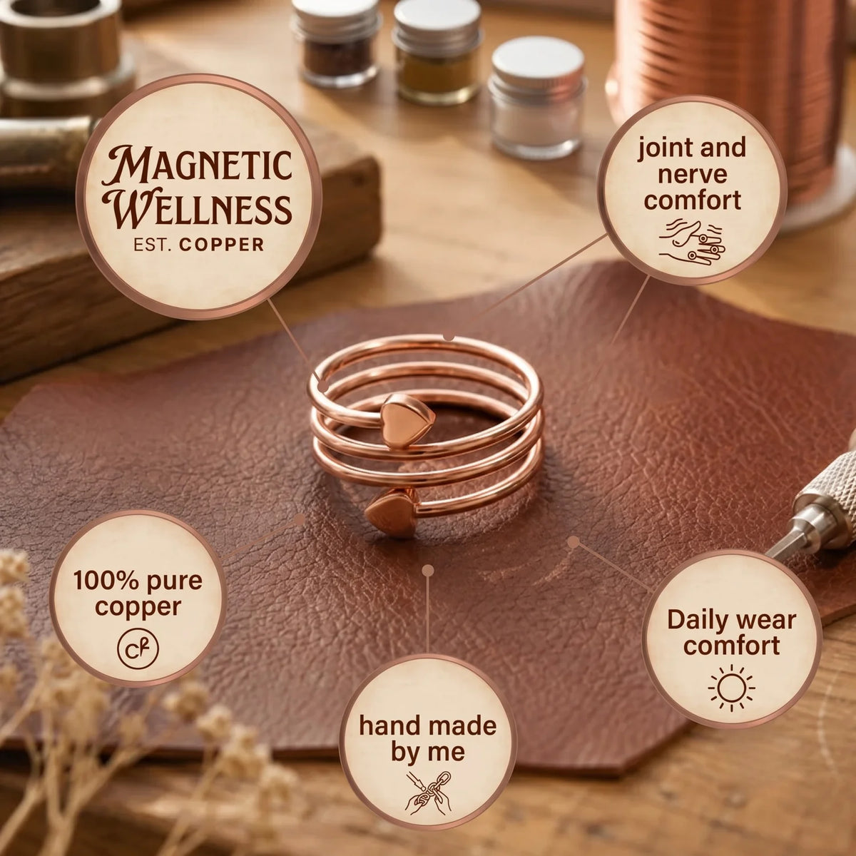 Shelter Copper Ring