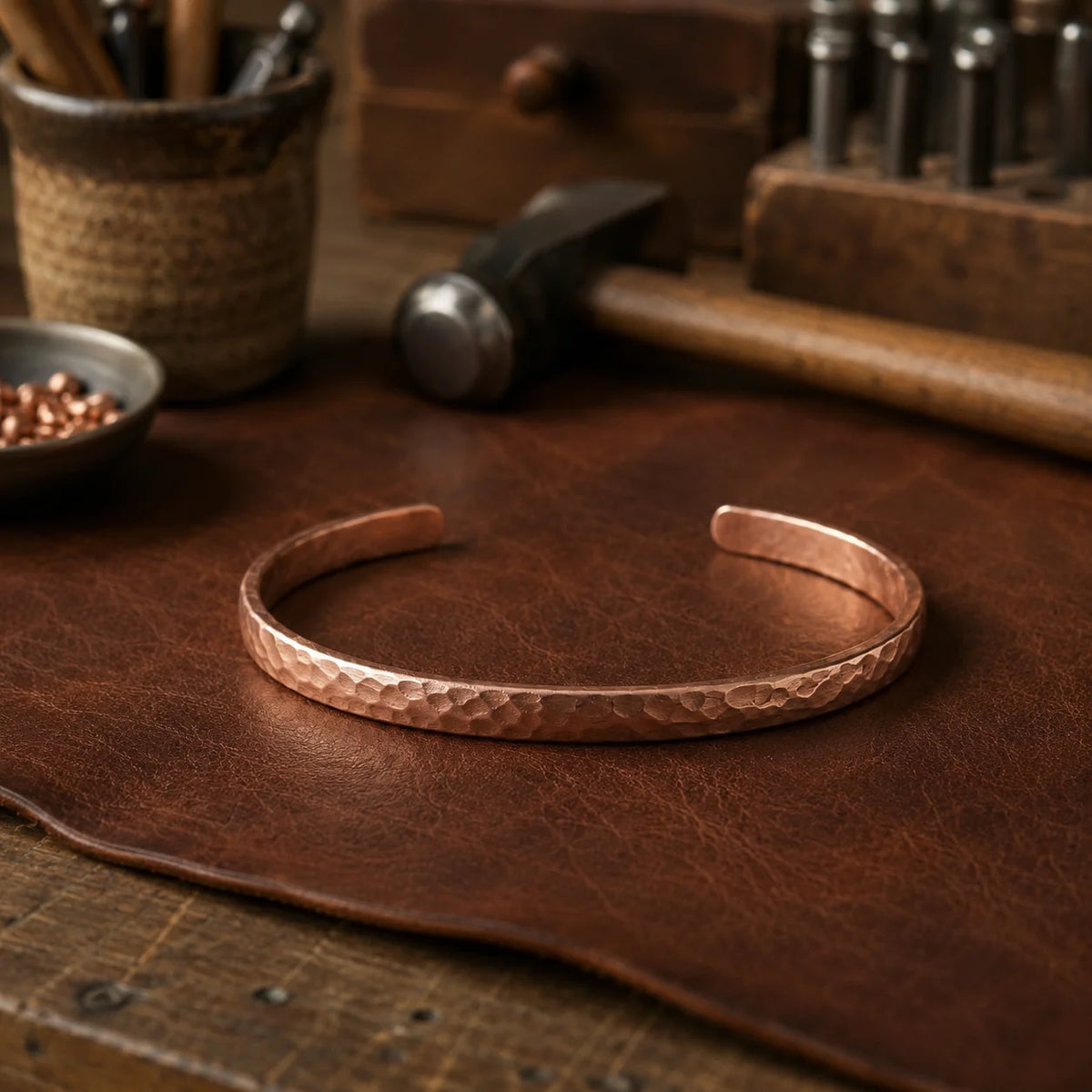 Shoal Copper Anklet