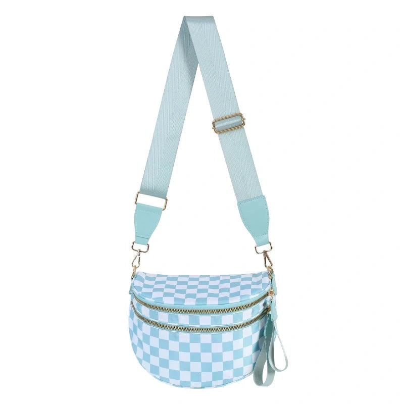 Checkered Blue