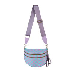 Checkered Blue and Purple