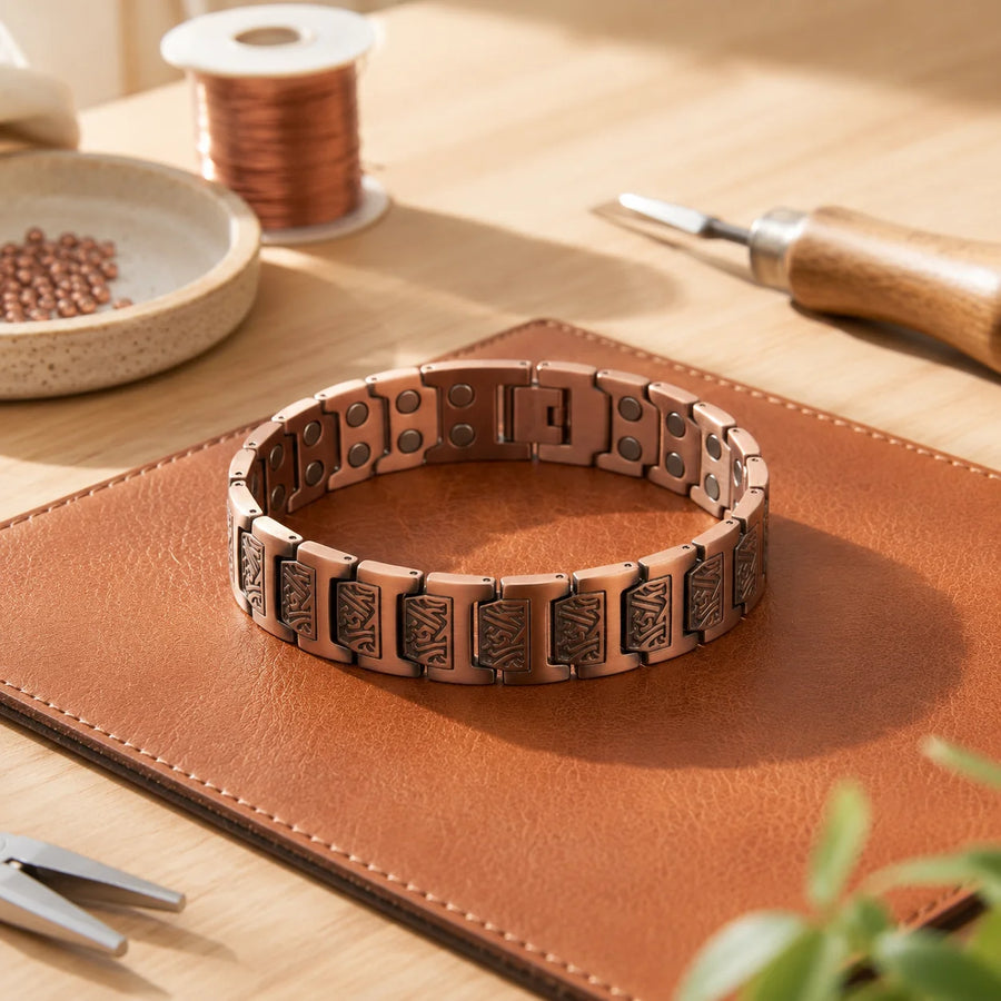 Slate Men's Copper Bracelet