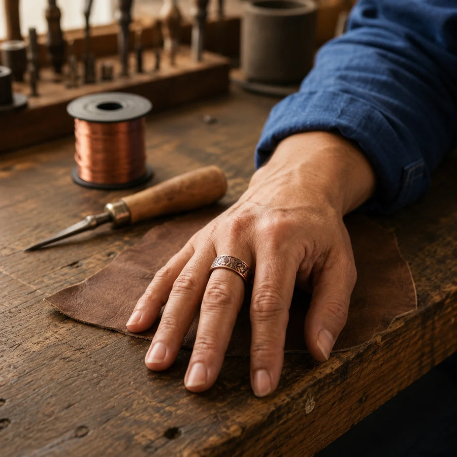 Spindle Copper Ring