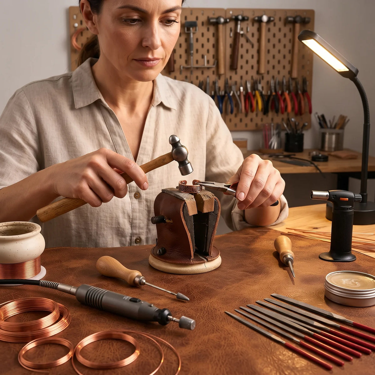 Spindle Copper Ring