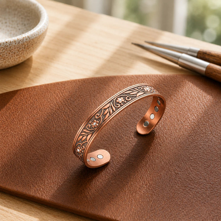 Sprig Copper Bracelet