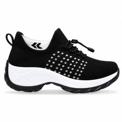 Black White