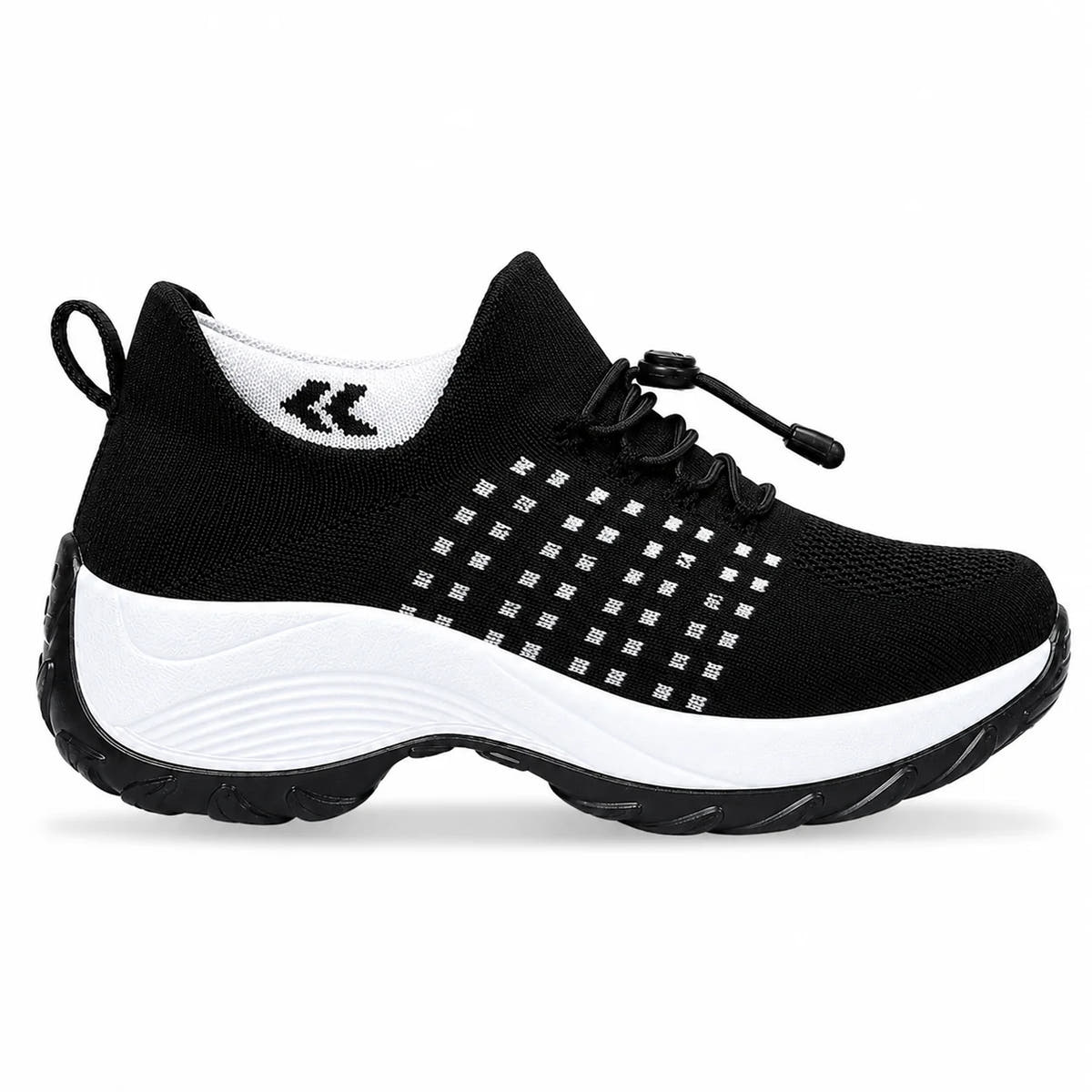 Black White