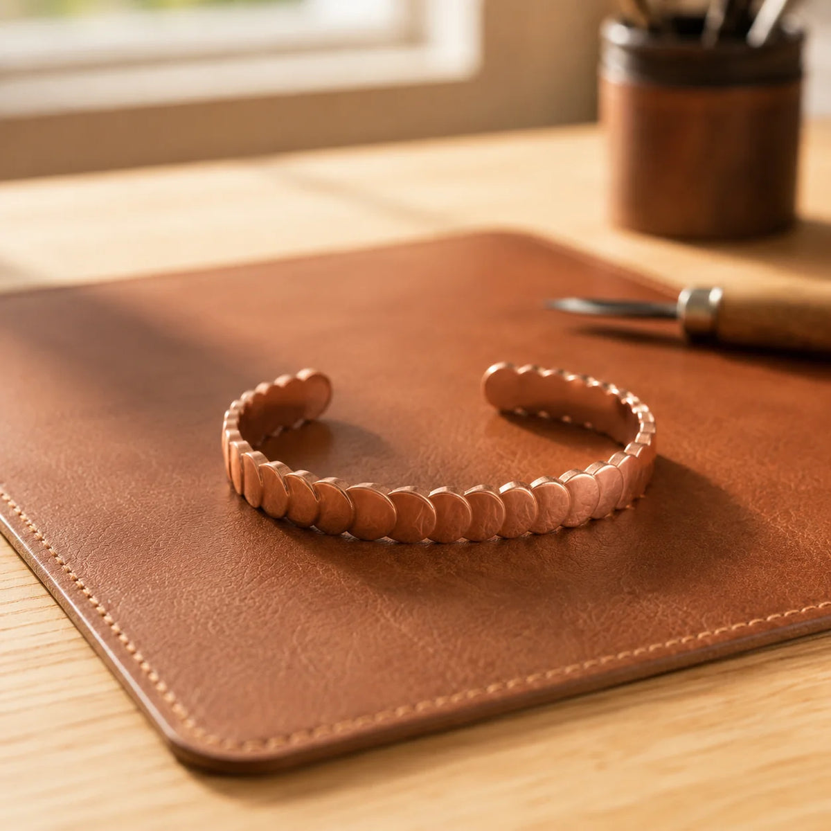 Surf Copper Bracelet