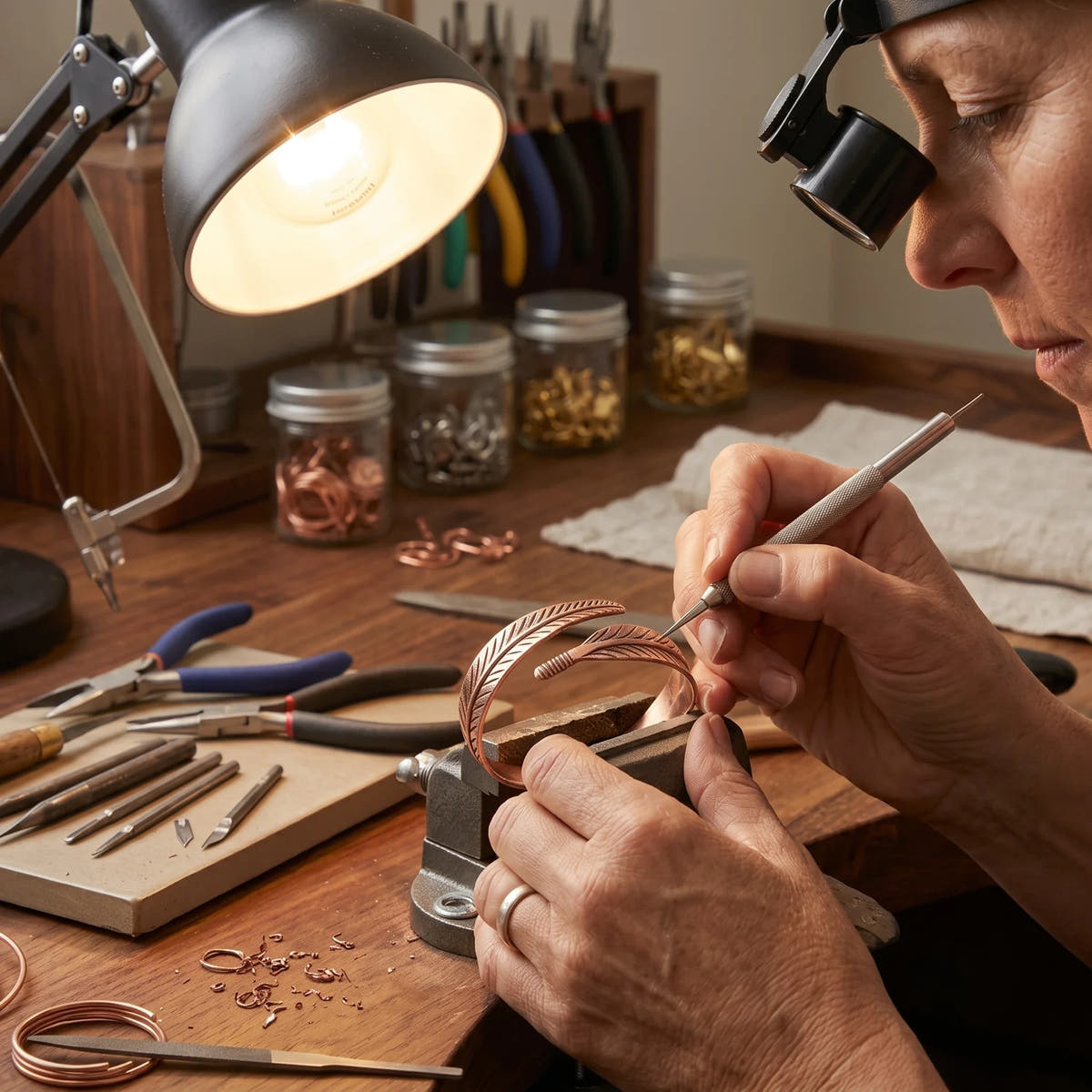 Taproot Copper Bracelet