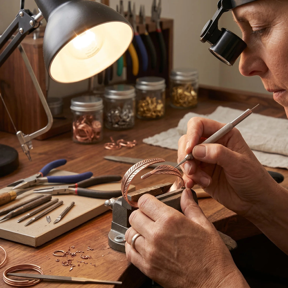Taproot Copper Bracelet