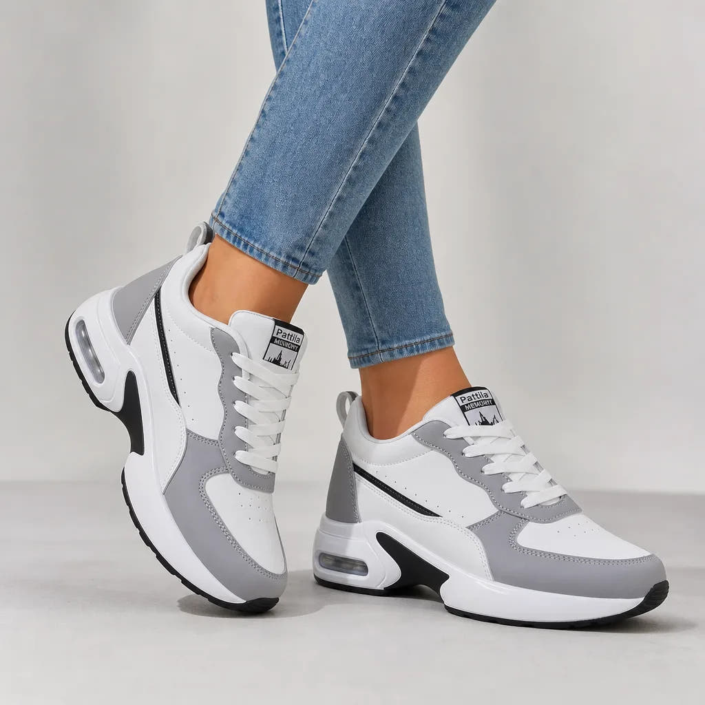 Tayla | Comfort Wedge Sneakers