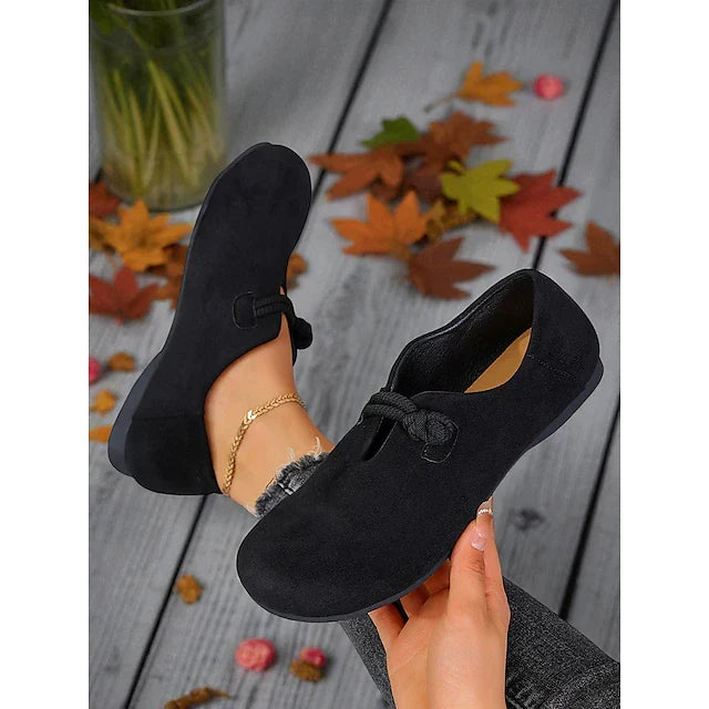 Emmanuelle | Rope Knot Slip-On Loafers