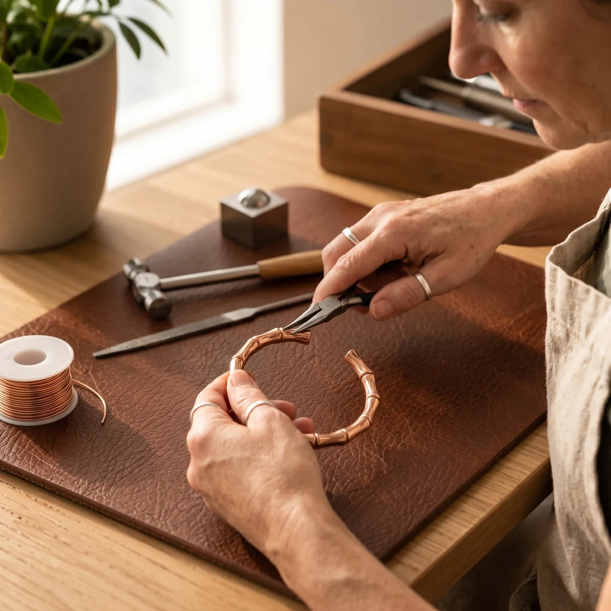 Thicket Copper Bracelet
