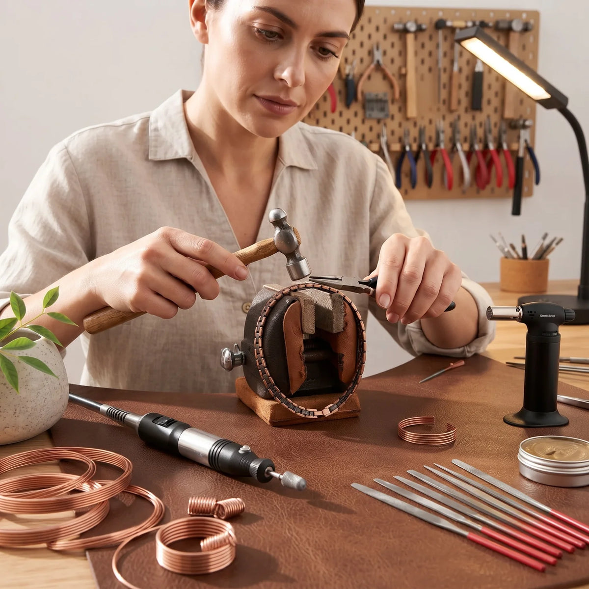 Twist Copper Necklace