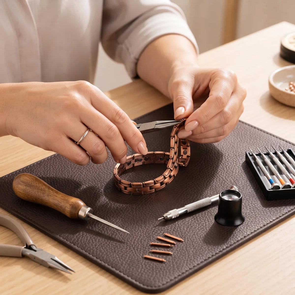 Vault Men's Copper Bracelet