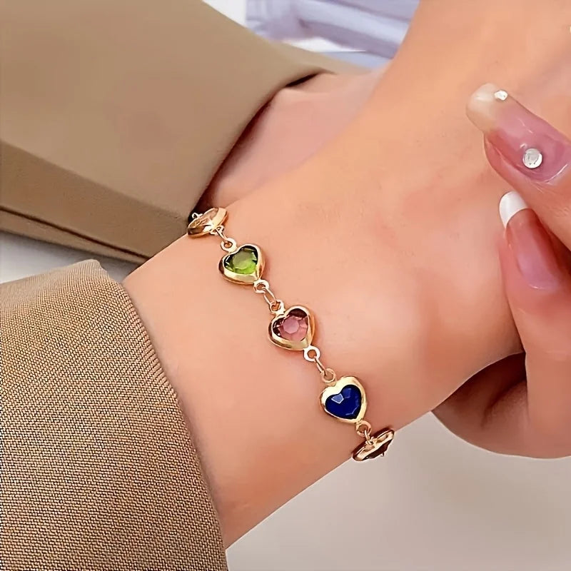 Vespera | Heart Link Bracelet