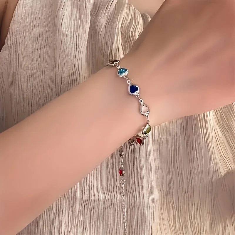 Vespera | Heart Link Bracelet