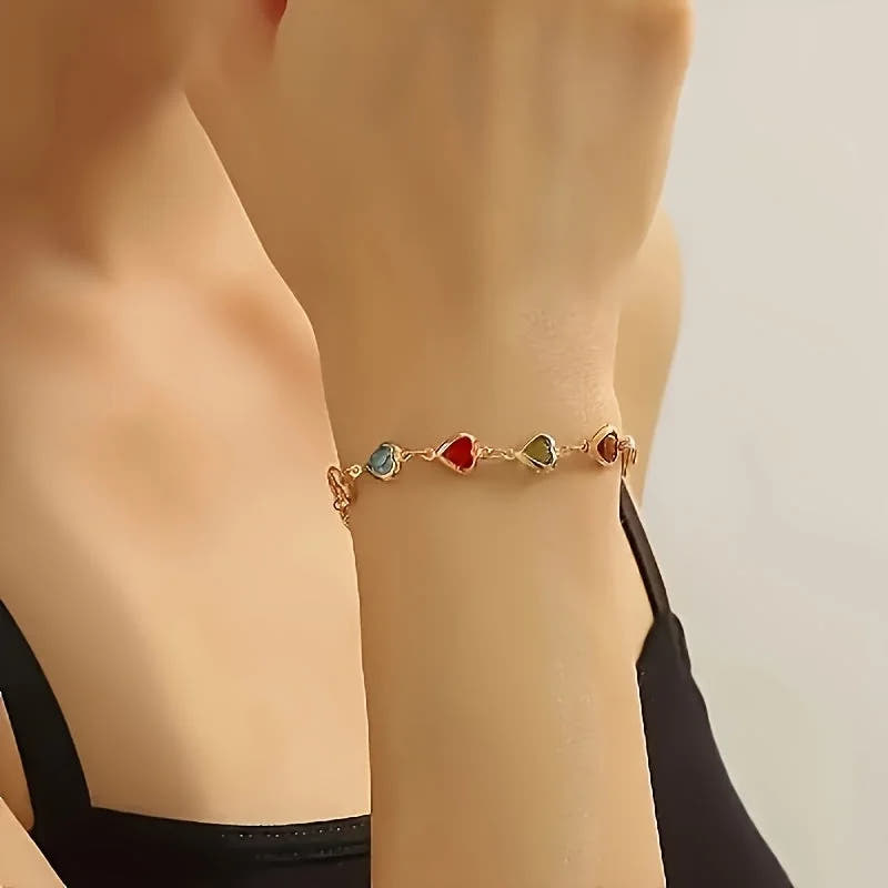 Vespera | Heart Link Bracelet