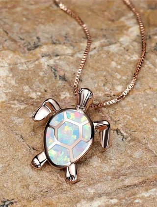 Rose Gold / White